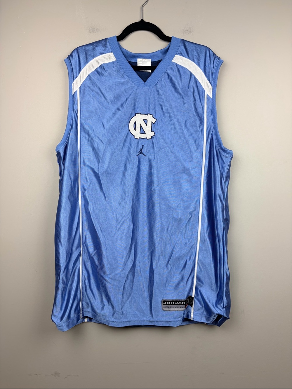 Vintage Y2K Jordan UNC Tar Heels Reversible Basketball Jersey Men XL Nike